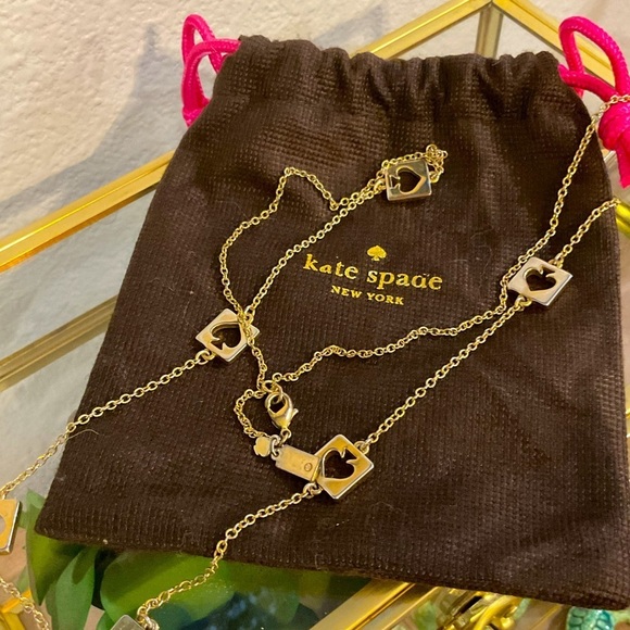 KATE SPADE 26” Spade ♠️ Necklace, EUC - Picture 4 of 6